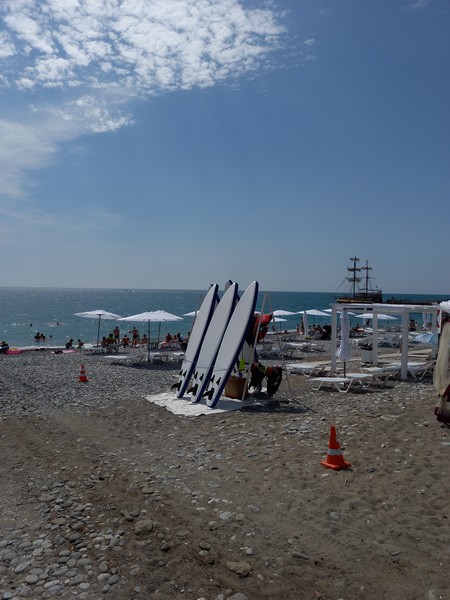 SUP серфинг в Адлере