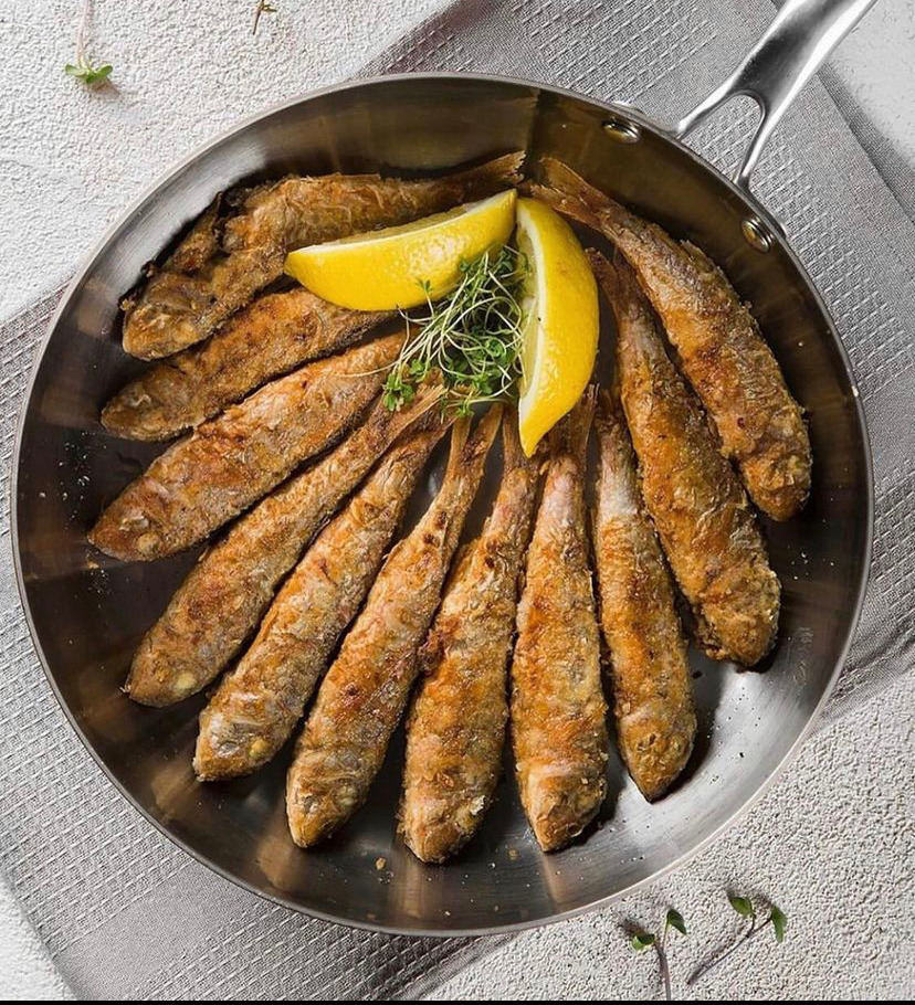 барабулька жареная