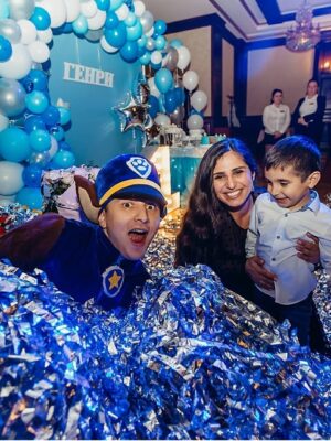 Серебряное шоу с ТикТок вечеринкой